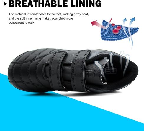 brooman Kids Comfortable Turf Soccer Shoes Athletic Football Shoes in Kuwait