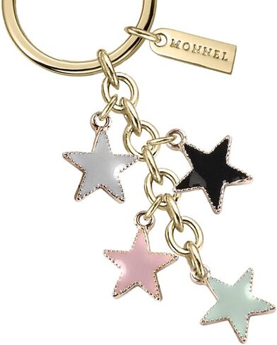 Monnel Z615 4-color Little Stars Charms Pendants Keyring Keychain for Girls Children Gifts in Saudi Arabia