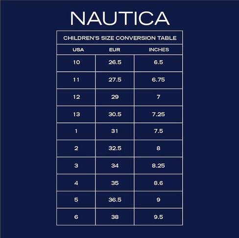Nautica Kids Boys and Girls Athletic Slip-On Sneakers, Lightweight Bungee Running Shoes for Toddler, Little Kid, and Big Kid in Kuwait