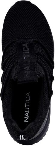 Nautica Kids Boys and Girls Athletic Slip-On Sneakers, Lightweight Bungee Running Shoes for Toddler, Little Kid, and Big Kid in Kuwait