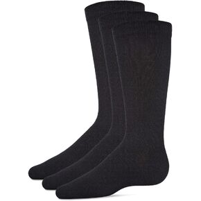 MeMoi Flat 3-Pack Cotton Boy's Crew Socks