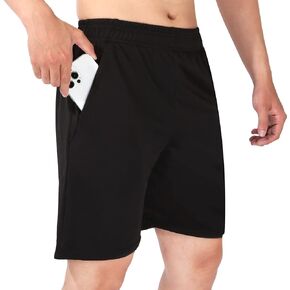 Thaplay Boy's Mesh Quick-Dry Workout Gym Shorts with Pocket for Baseketball Summer Beach Youth Kids in Saudi Arabia