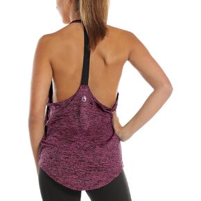 icyzone Workout Tank Tops for Women - Athletic Yoga Tops, T-Back Running Tank Top in Saudi Arabia