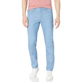 بنطلون جينز نحيف للرجال من Naked & Famous Denim Super Guy في Sakura Sky Selvedge in Kuwait