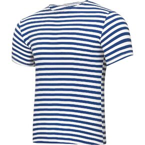 تي شيرت مظلي مخطط أسود روسي أصلي بأكمام قصيرة in Kuwait