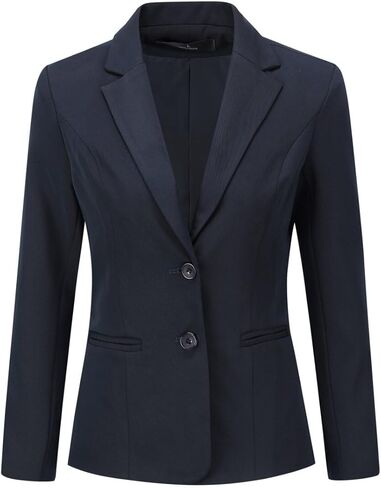 YYNUDA Women's Business Suit Set Lady 2 Piece Blazer and Jacket Two Button Solid Slim Fit for Office Work Pantsuit in Kuwait