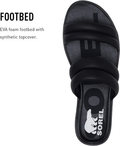 صندل Sorel Ella II Puff Slide للنساء من Sorel in Kuwait