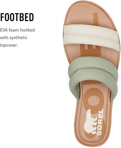 صندل Sorel Ella II Puff Slide للنساء من Sorel in Kuwait