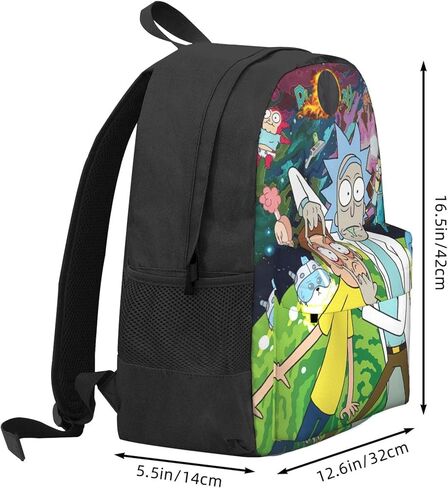 Cartoon Backpack Travel Backpacks 3d Printed Casual Big Capacity Backpacks With side pockets in Saudi Arabia
