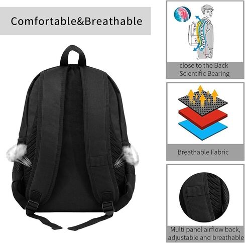 Cartoon Backpack Travel Backpacks 3d Printed Casual Big Capacity Backpacks With side pockets in Saudi Arabia
