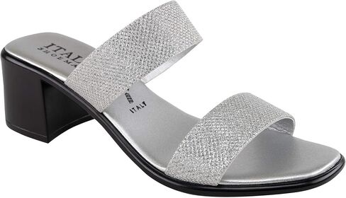 صندل نسائي من ITALIAN SHOEMAKERS Frannie بكعب مكتنز وحزام أنيق مفتوح عند الأصابع للنساء in Saudi Arabia
