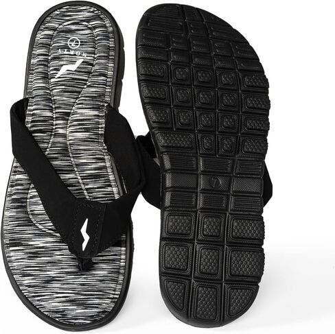 NORTY Women's Memory Foam Flip Flops, Slides & Sandals, Runs 1 Size Small in Kuwait
