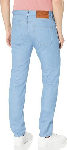 بنطلون جينز نحيف للرجال من Naked & Famous Denim Super Guy في Sakura Sky Selvedge in Kuwait