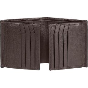 Bullz Genuine Nappa Cow leather Dual Credit Card ID Flap Bifold Mens Wallet Passcase