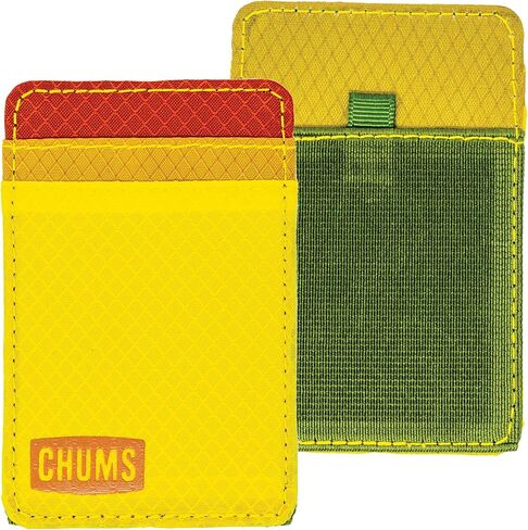 Chums Daily Wallet – Ultra Slim Wallet & Small Card Holder for Cash, ID and Credit Cards (Brown/Olive-Tan) in Saudi Arabia