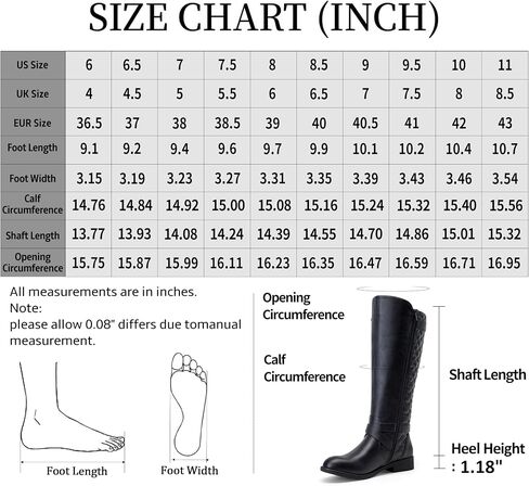 Jeossy Women's 950 Knee High Riding Tall Boots, Comfortable with Metal Buckle and Zipper Boots with Wide Calf and Wide Widths in Kuwait