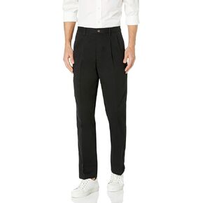 Amazon Essentials Men's Classic-Fit Wrinkle-Resistant Pleated Chino Pant (Available in Big & Tall) in Saudi Arabia