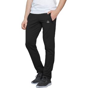 SCR 30/33/36 Inseam Mens Sweatpants with Pockets Tapered Joggers Men Slim Fit Open Bottom Pants Tall, Extra Long in Kuwait