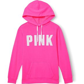 Victoria's Secret PINK Fleece Pullover Campus Hoodie in Saudi Arabia