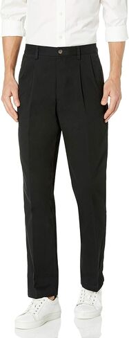 Amazon Essentials Men's Classic-Fit Wrinkle-Resistant Pleated Chino Pant (Available in Big & Tall) in Saudi Arabia