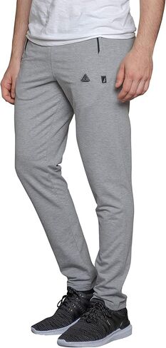 SCR 30/33/36 Inseam Mens Sweatpants with Pockets Tapered Joggers Men Slim Fit Open Bottom Pants Tall, Extra Long in Saudi Arabia