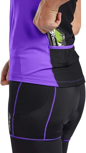 Zoot Women's Core Tri Tank - قميص Triathlon بدون أكمام للسيدات مع 3 جيوب خلفية، ولوحات شبكية، وسحاب قفل كام in Kuwait