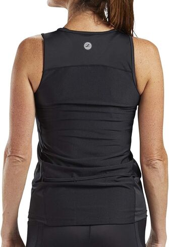 Zoot Women's Core Tri Tank - قميص Triathlon بدون أكمام للسيدات مع 3 جيوب خلفية، ولوحات شبكية، وسحاب قفل كام in Kuwait