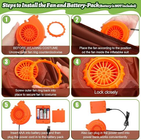 Deekin قرد زي نفخ زي قرد الكبار 5-6 قدم قرد زي كامل الجسم الهواء ضربة ازياء لحفلات الهالوين in Kuwait
