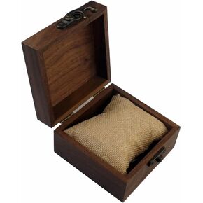Walnut Wood Box for Crafts, Jewelry Box and watch box Wooden Keepsake Box Gift (Walnut) in Saudi Arabia