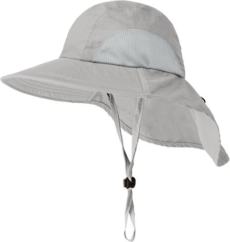 Camptrace Toddler Kids Sun Hat UPF 50+ for Boys Girls Beach Fishing Safari Hats with Neck Flap Sun Protection in Kuwait