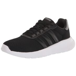 adidas Women's Lite Racer 3.0 Running Shoe, Core Black/Core Black/Iron Metallic, 7.5 in Saudi Arabia