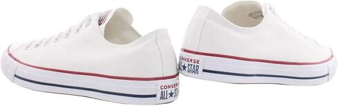 Converse Chuck Taylor All Star Ox Shoe Size 11.5 Women/9.5 Men, Color: White Canvas/White in Saudi Arabia