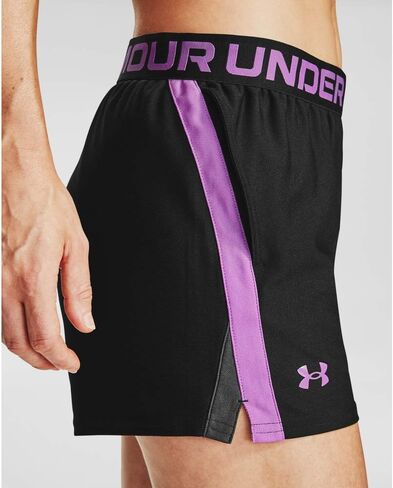 سروال قصير قصير قصير مطبوع عليه Play Up Slit Cb من Under Armour in Kuwait