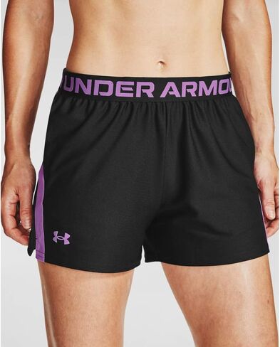 سروال قصير قصير قصير مطبوع عليه Play Up Slit Cb من Under Armour in Kuwait