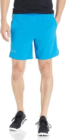 شورت قصير رجالي من Under Armour مطبوع عليه علامة Wordmark مقاس 17.78 سم in Kuwait