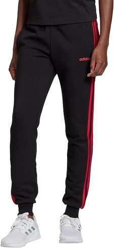adidas Women's Essential 3 Stripes Joggers (Medium) Black in Saudi Arabia