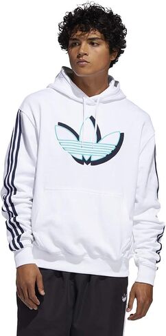 adidas Originals Men's Shadow Trefoil Hoodie Sweatshirt in Saudi Arabia
