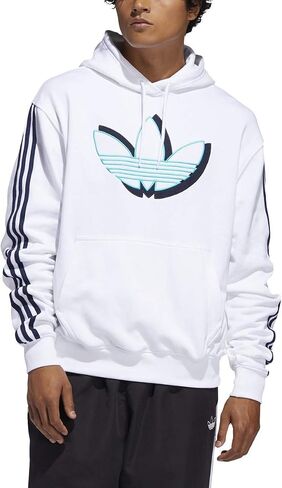 adidas Originals Men's Shadow Trefoil Hoodie Sweatshirt in Saudi Arabia