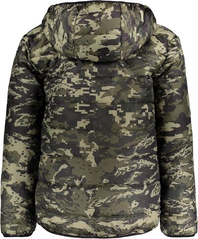 Boys' Ua Print Reversible Pronto Puffer Jacket in Saudi Arabia