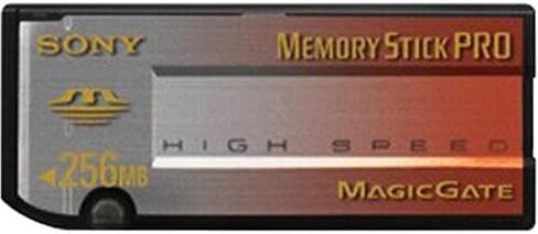 Sony 256MB Memory Stick PRO-HIGH Speed (MSX-256N) (Retail Package) in Saudi Arabia