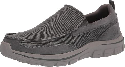Skechers USA Men's Palmero-Matthis Moc Toe Canvas Slip On in Saudi Arabia