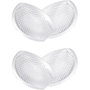 حمالة صدر من السيليكون، وسادات معززة لرفع الثدي شبه لاصقة، كوب رفع على شكل حرف V، قابلة لإعادة الاستخدام، قابلة للتنفس، زوجان لكوب A/B/C شفاف in Kuwait