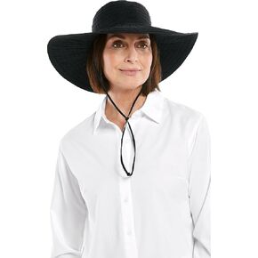Coolibar UPF 50+ Women's Emma Featherweight Ribbon Hat - Sun Protective in Saudi Arabia