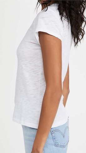 Goldie Lewinter Women's Tipped Ringer Tee in Saudi Arabia