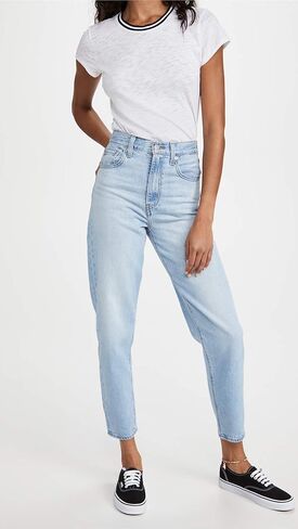 Goldie Lewinter Women's Tipped Ringer Tee in Saudi Arabia