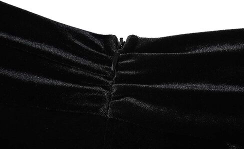 MODECRUSH Halloween Costume Morticia Addams Costume Womens Addams Family Wednesday Dress Black Floor Dress in Saudi Arabia