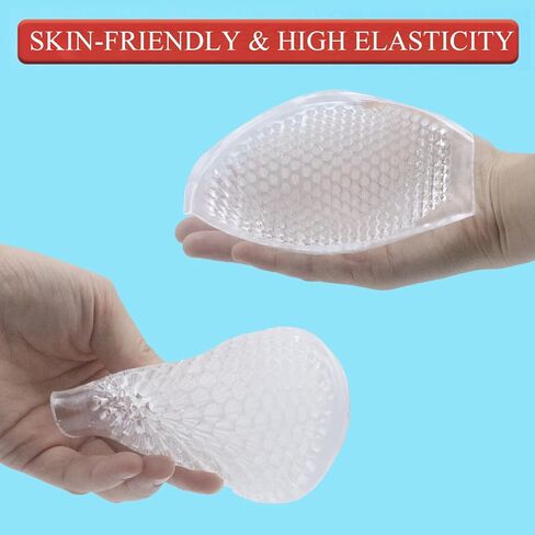 حمالة صدر من السيليكون، وسادات معززة لرفع الثدي شبه لاصقة، كوب رفع على شكل حرف V، قابلة لإعادة الاستخدام، قابلة للتنفس، زوجان لكوب A/B/C شفاف in Kuwait