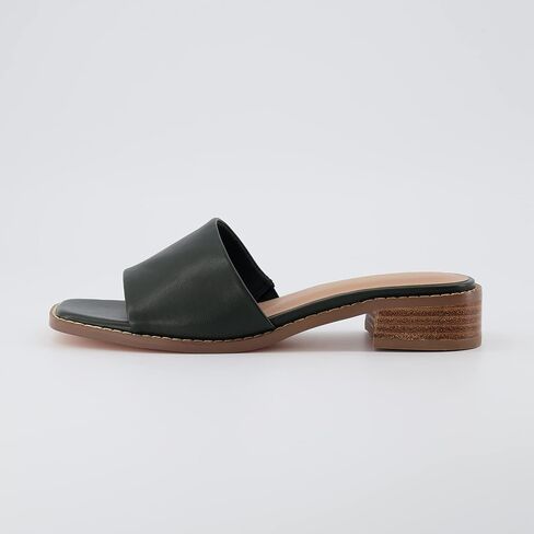 CUSHIONAIRE Women's Sage low block heel slide sandal +Memory Foam and Wide Widths Available in Kuwait