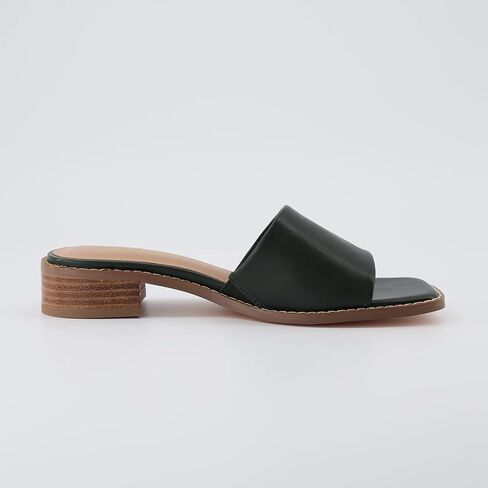 CUSHIONAIRE Women's Sage low block heel slide sandal +Memory Foam and Wide Widths Available in Kuwait