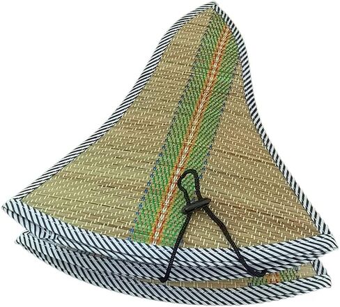 YYJINGYOU Straw hat Sun Hats for Men Beach hat Straw Life Jacket Sunhat Foldable and Rolled up Yellow, 5 1/8-5 3/8 in Saudi Arabia